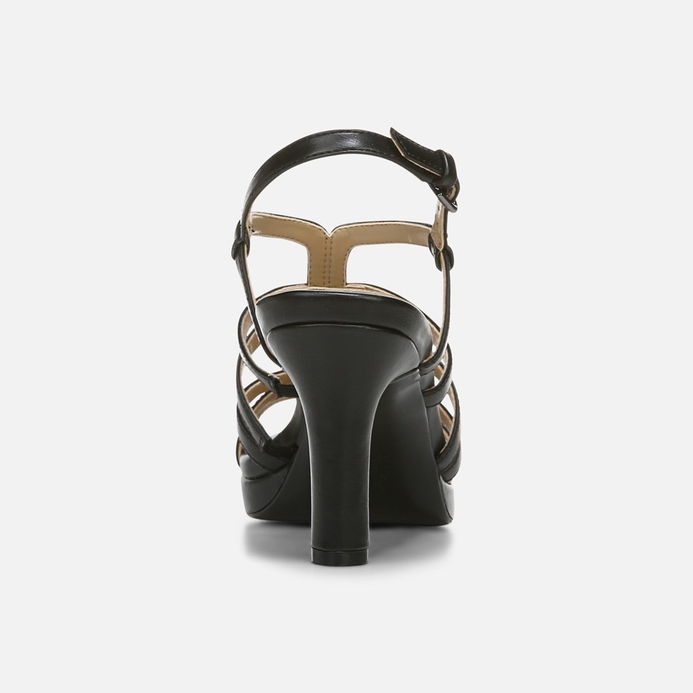 Naturalizer Baylor Dress Sandals Black Size 10 - Picture 6 of 6